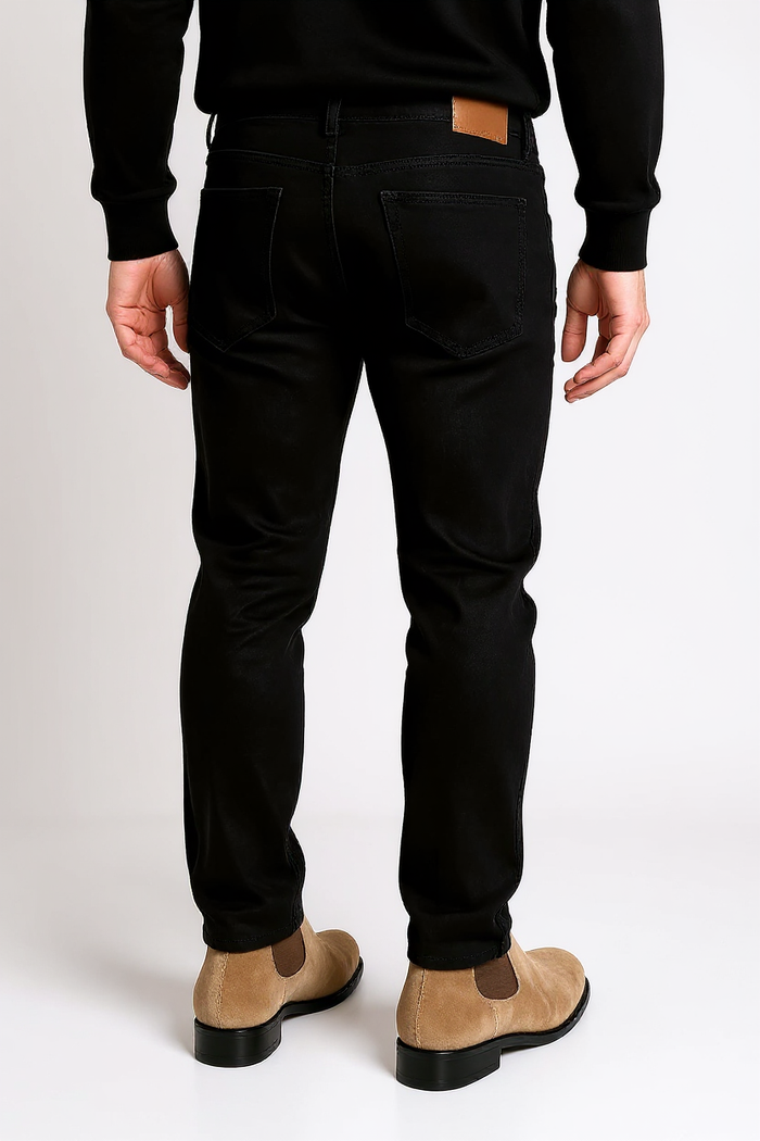 Moderne slip-on Chelsea-støvler | Raven – Beige