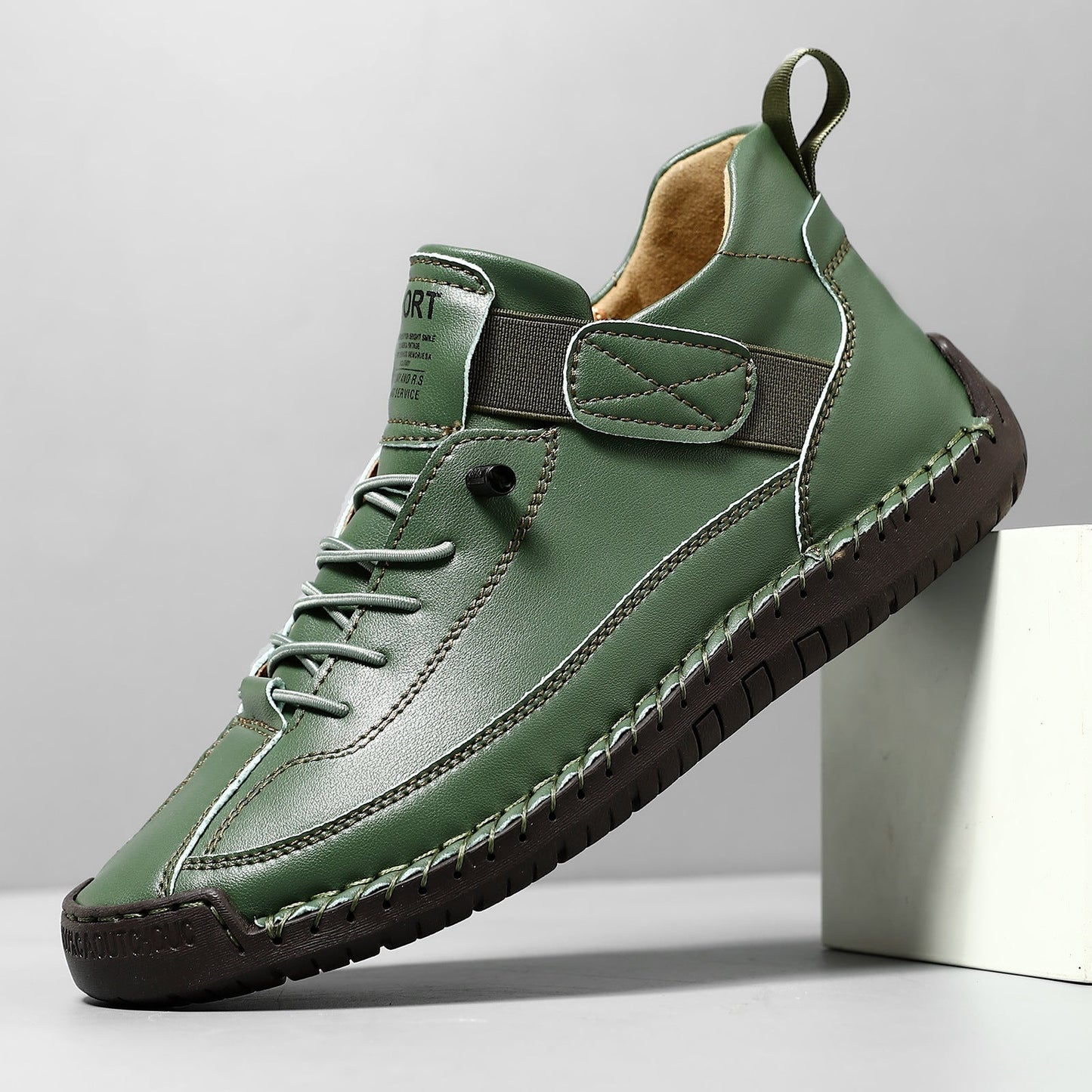 Oline | Dame sneakers med snorelukning og platformsål