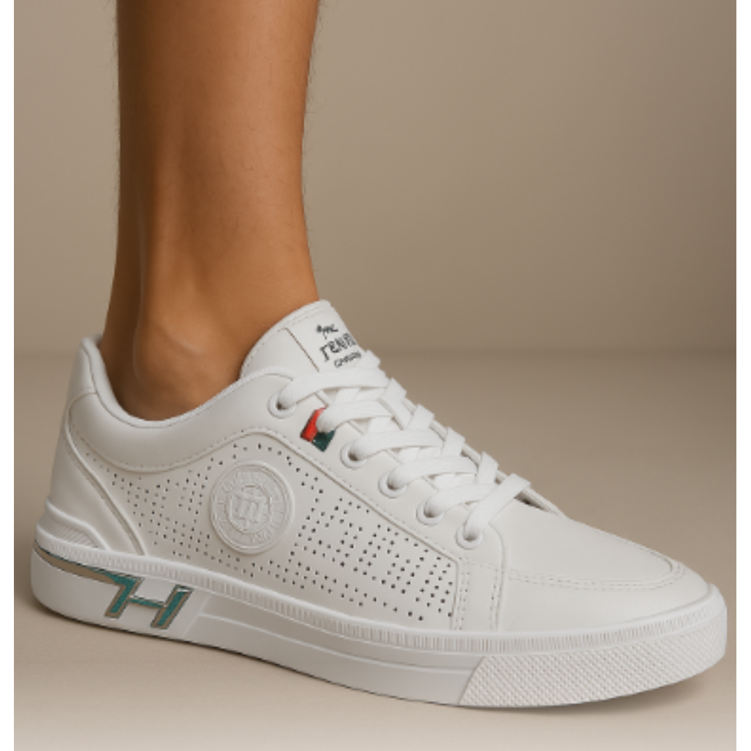 Mads | moderne lave herresneakers med snørebånd | Skridsikker