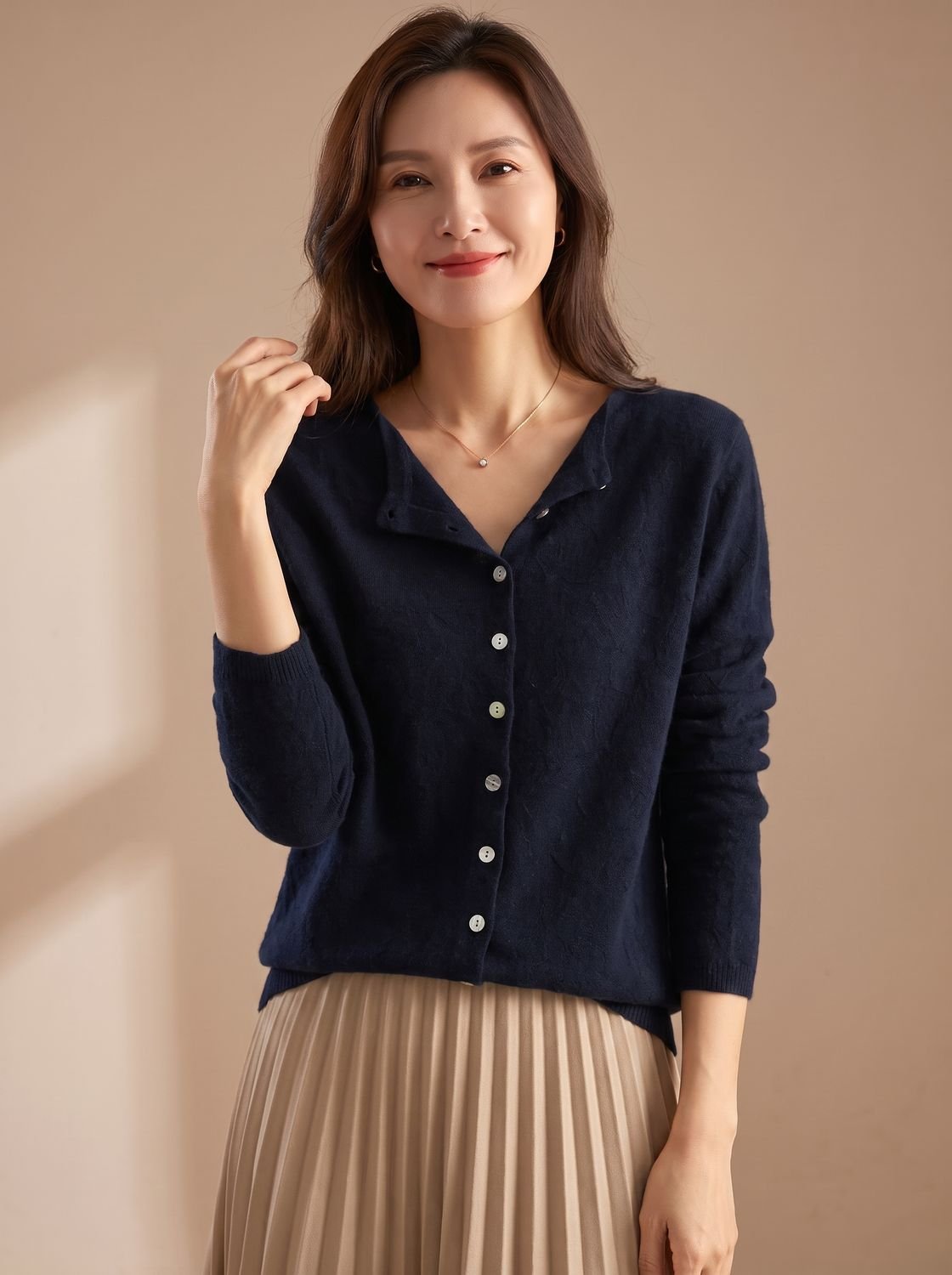 Tove | Klassischer Damen-Strickpullover mit warmem und bequemem Design