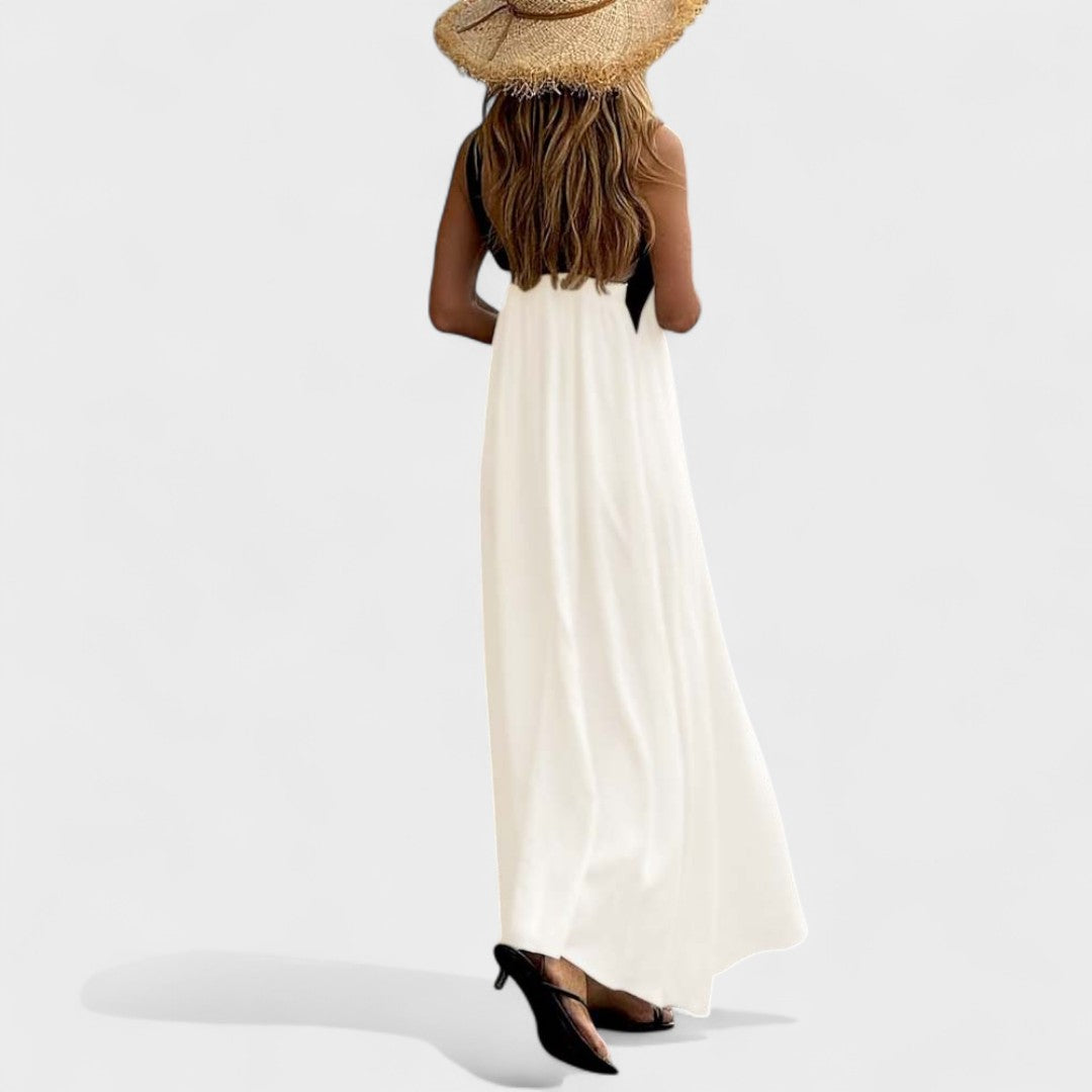 Caroline | Dame elegant sommer maxikjole