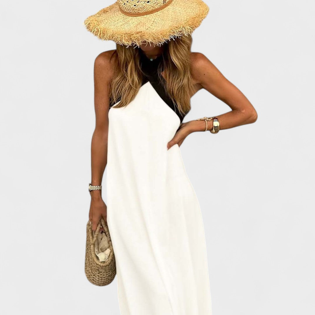 Caroline | Dame elegant sommer maxikjole