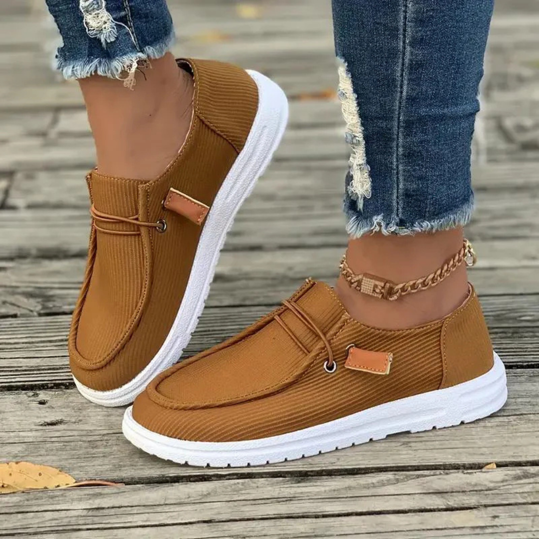 Sienna | Flade Slip On Damesko med Letvægtsdesign