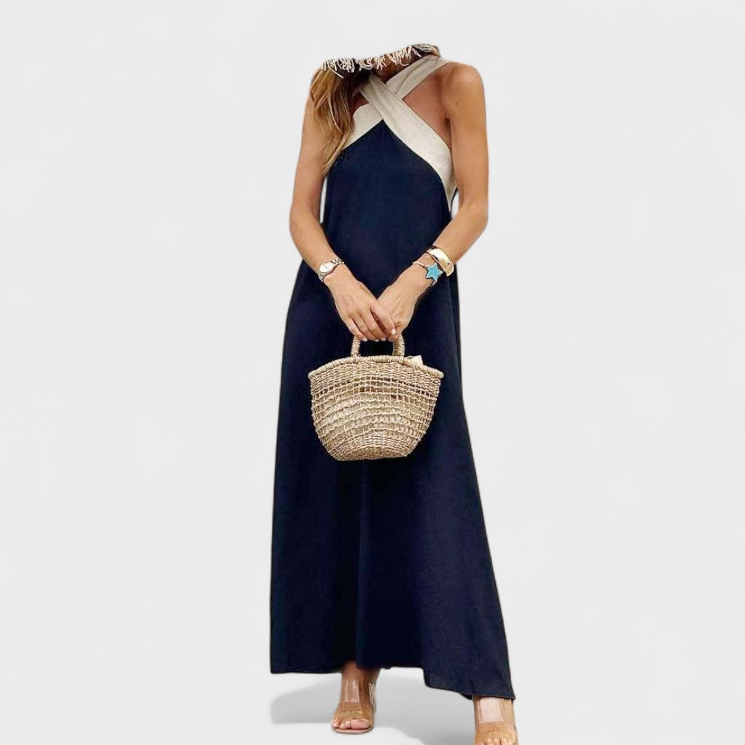 Caroline | Dame elegant sommer maxikjole