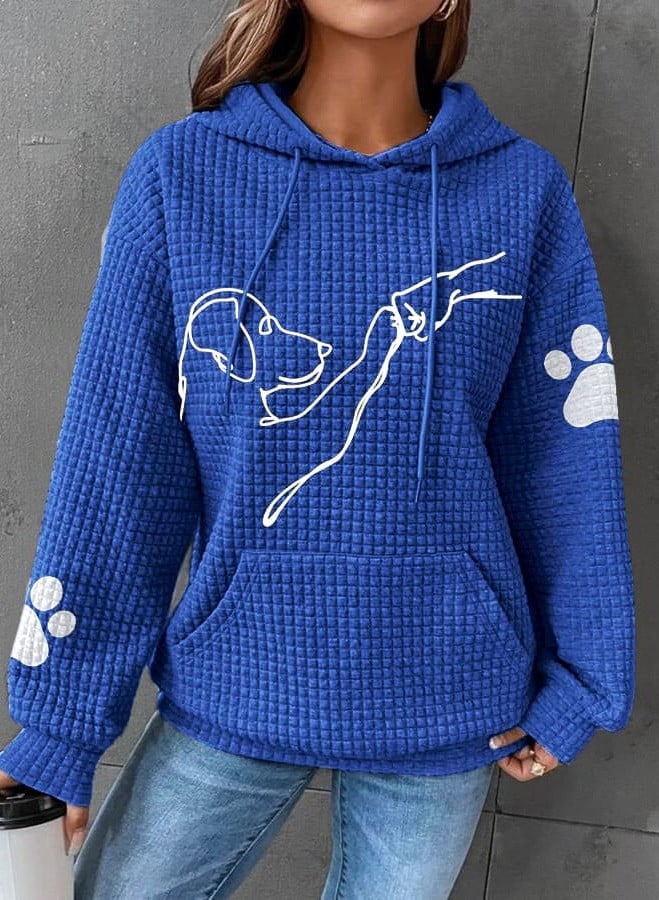 Mille | Dame varm hættepullover med god komfort