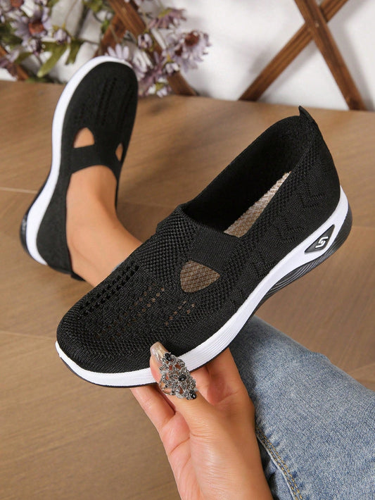 Dagmar | Dame slip-on casual gåsko med fleksibel sål