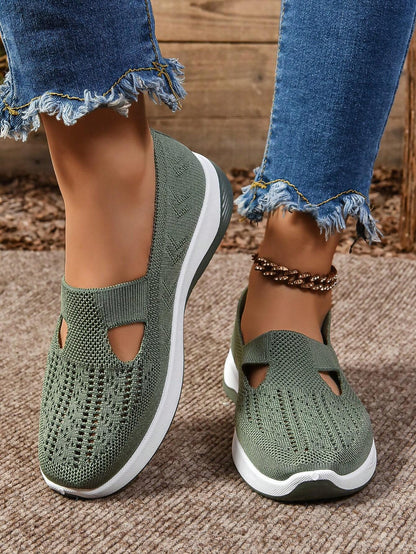 Dagmar | Dame slip-on casual gåsko med fleksibel sål