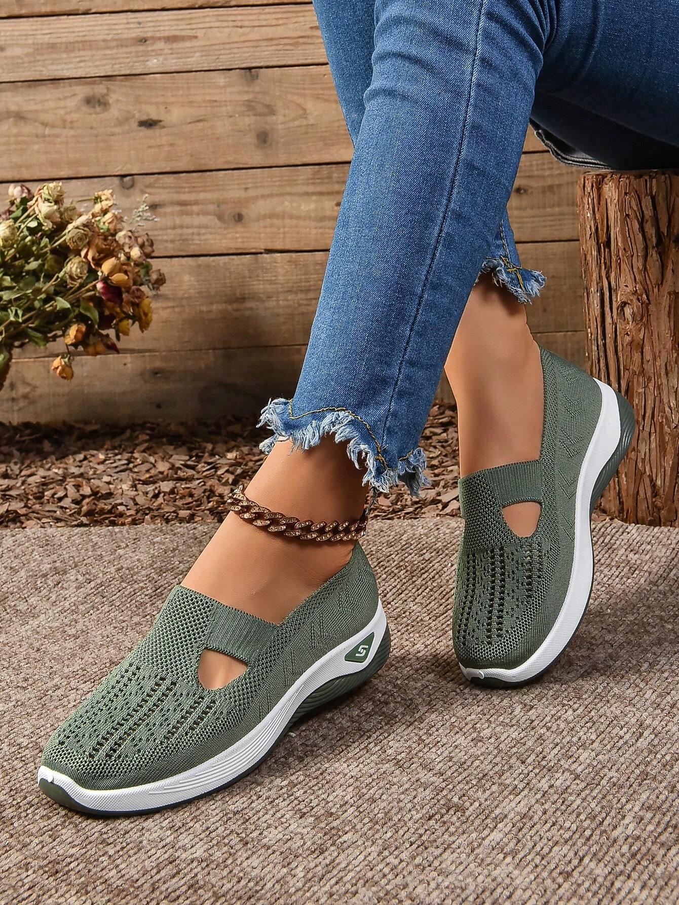 Dagmar | Dame slip-on casual gåsko med fleksibel sål