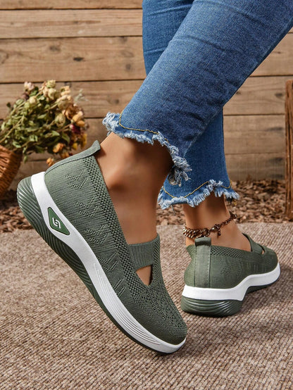 Dagmar | Dame slip-on casual gåsko med fleksibel sål