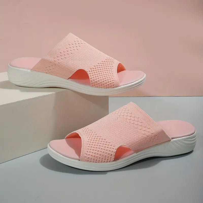 Charlotte | Dame ortopædiske slip-on sandaler med åben tå
