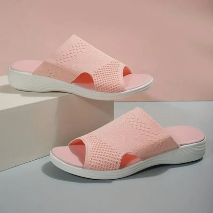 Charlotte | Dame ortopædiske slip-on sandaler med åben tå