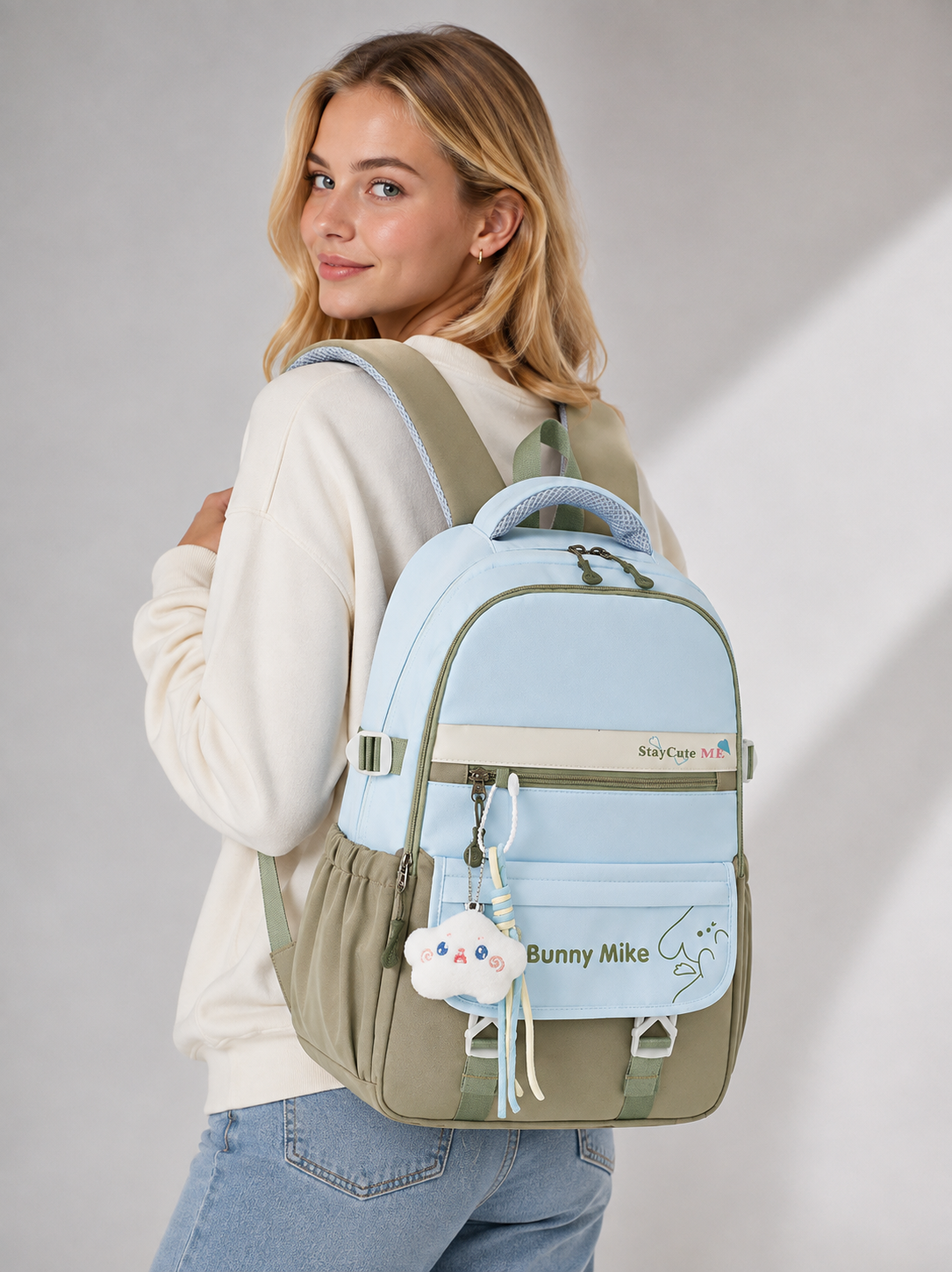 Bina | Alltagsschulranzen mit mehreren Taschen