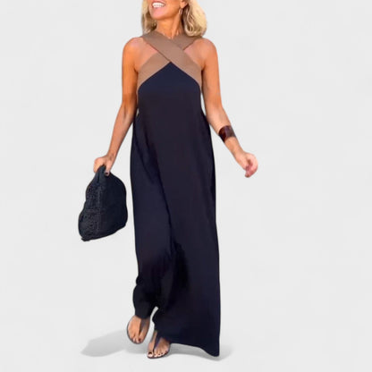 Caroline | Dame elegant sommer maxikjole