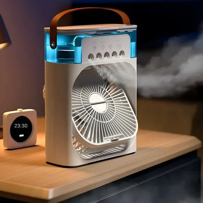 Alba | Multifunktionsventilator mit LED-Licht und tragbarem Design