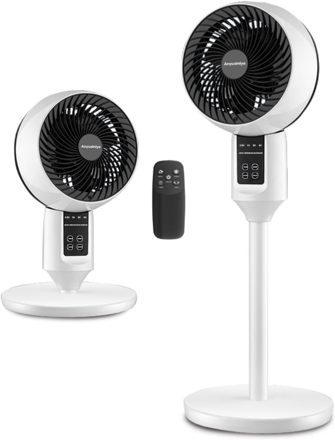 Solis | Verstellbarer Säulenventilator mit Fernbedienung und Schwenkfunktion