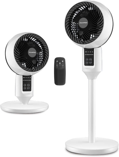 Solis | Verstellbarer Säulenventilator mit Fernbedienung und Schwenkfunktion