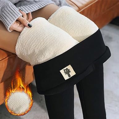 Angela | Varm fleeceforede leggings til kvinder