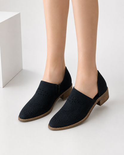 Lara | Lässige Ankle Boots für Damen mit Seitenreißverschluss | Atmungsaktiv