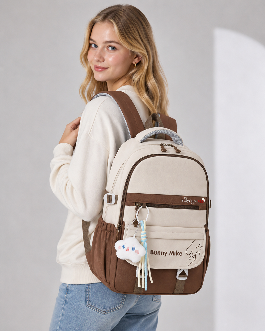 Bina | Alltagsschulranzen mit mehreren Taschen