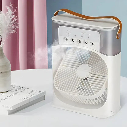Alba | Multifunktionsventilator mit LED-Licht und tragbarem Design