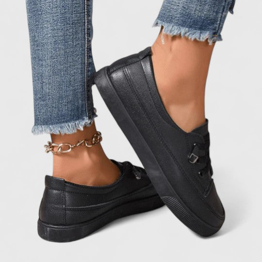 Rosa | Klassiske sneakers med snørebånd til kvinder