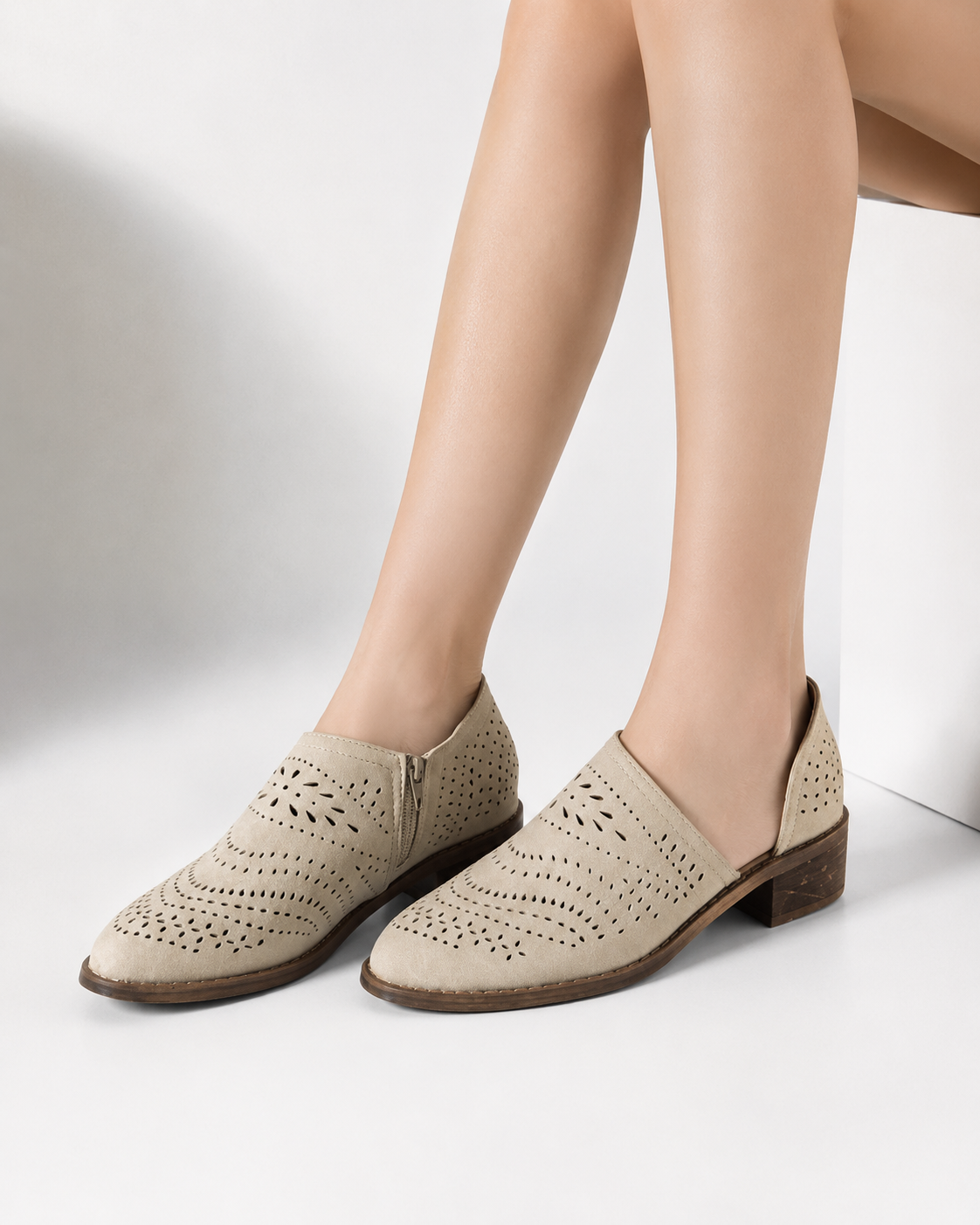 Lara | Lässige Ankle Boots für Damen mit Seitenreißverschluss | Atmungsaktiv