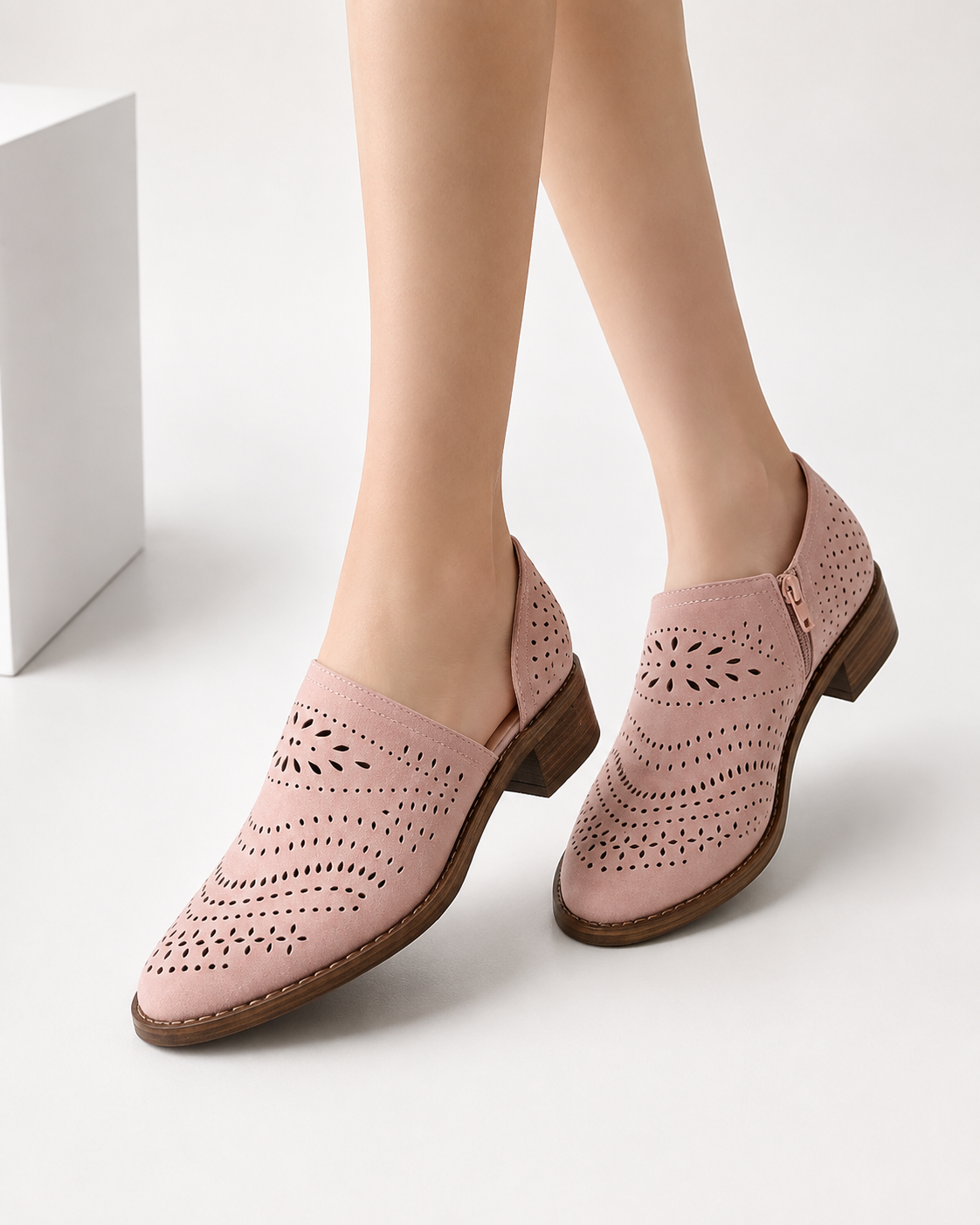 Lara | Lässige Ankle Boots für Damen mit Seitenreißverschluss | Atmungsaktiv