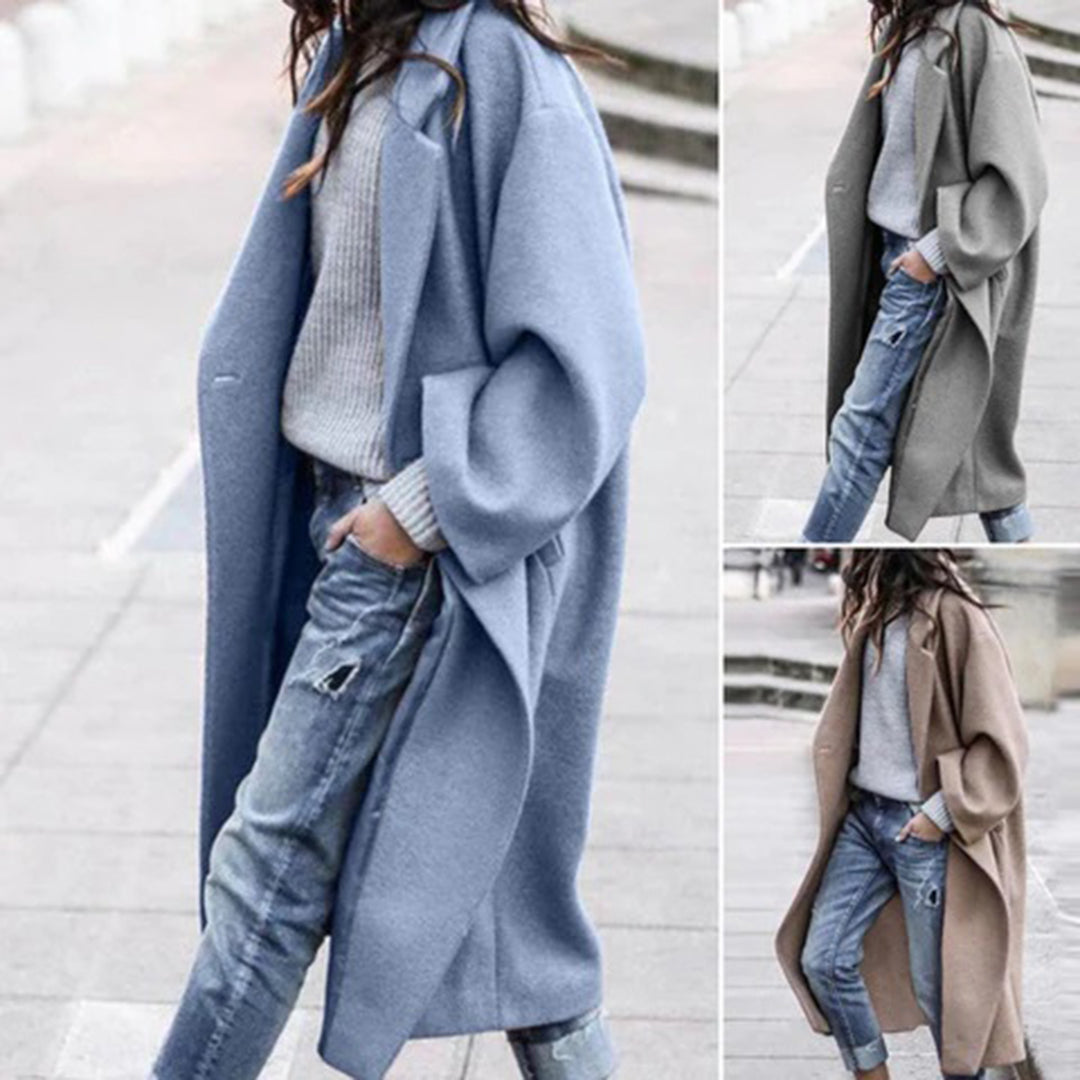 Astrid | Lang trenchcoat til vinteren