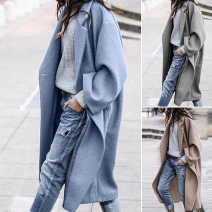 Astrid | Lang trenchcoat til vinteren