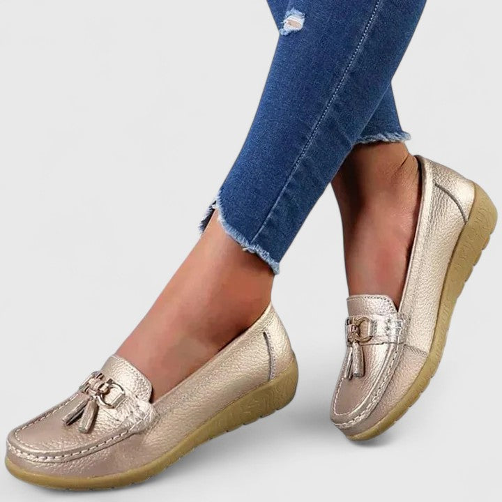 Elvira | Kvinders afslappede slip-on loafers