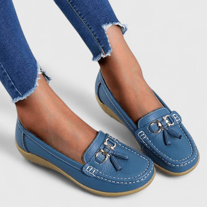 Elvira | Kvinders afslappede slip-on loafers