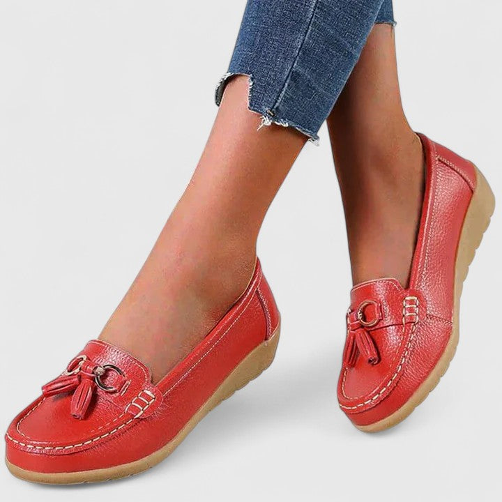 Elvira | Kvinders afslappede slip-on loafers