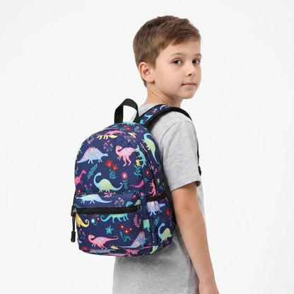 Tula | Kinderrucksack mit Dinosaurierprint und farbenfrohem Design