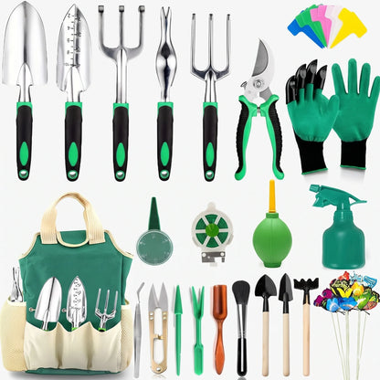 Haven | Umfangreiches Gartengeräteset mit Tasche und praktischen Werkzeugen
