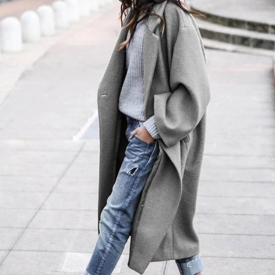 Astrid | Lang trenchcoat til vinteren