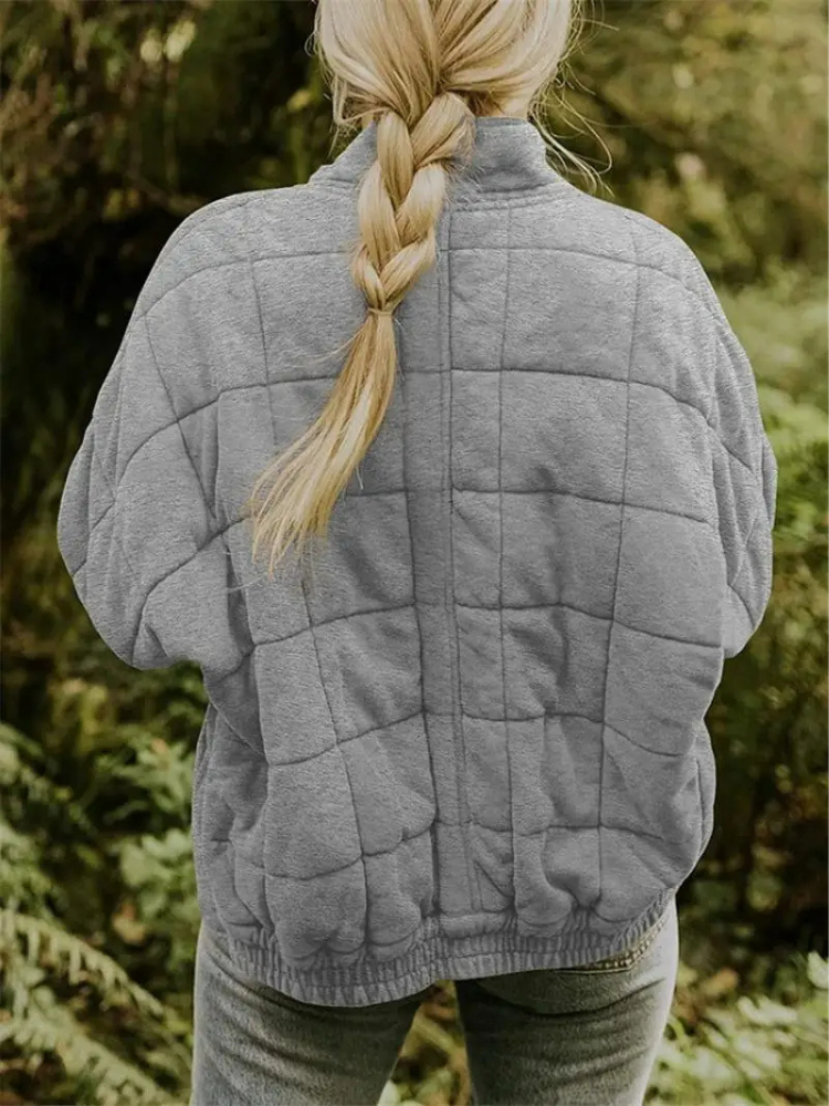 Inge | Dame varm overgangsjakke med behageligt quiltet design