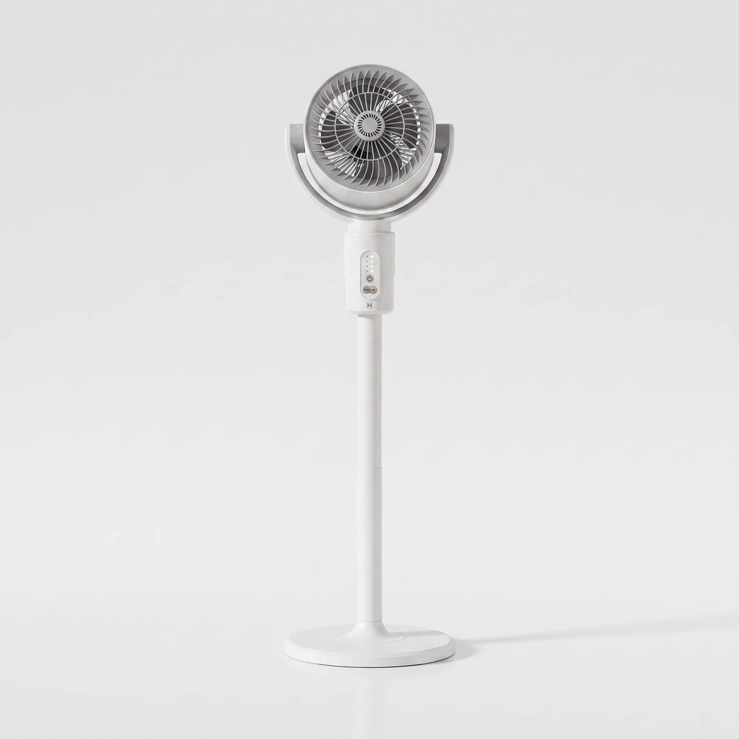 Luma | Standventilator mit höhenverstellbarem und kompaktem Ventilatorkopf