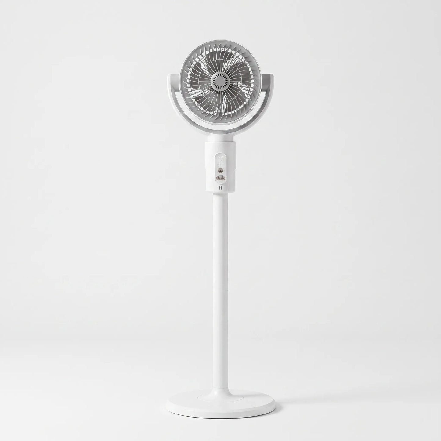 Luma | Standventilator mit höhenverstellbarem und kompaktem Ventilatorkopf