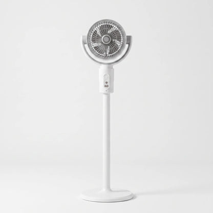 Luma | Standventilator mit höhenverstellbarem und kompaktem Ventilatorkopf