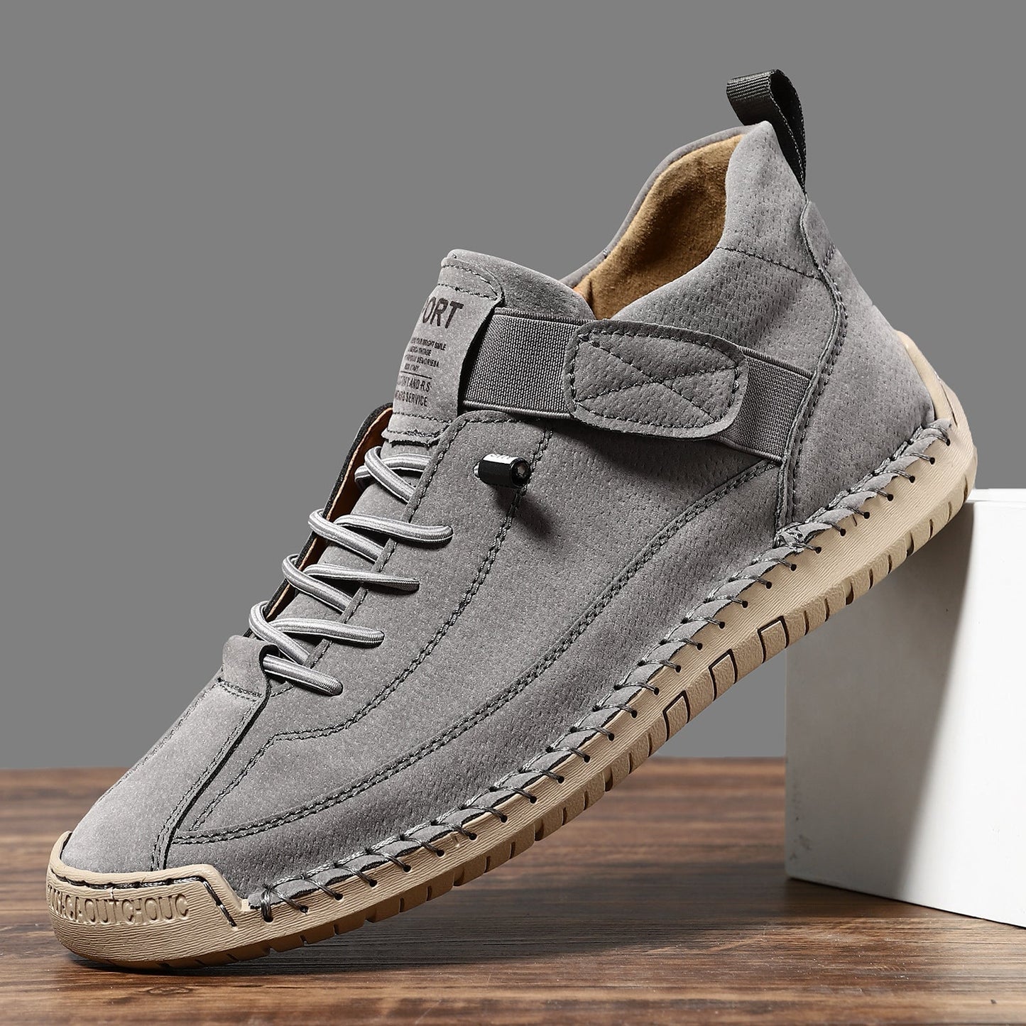 Oline | Dame sneakers med snorelukning og platformsål