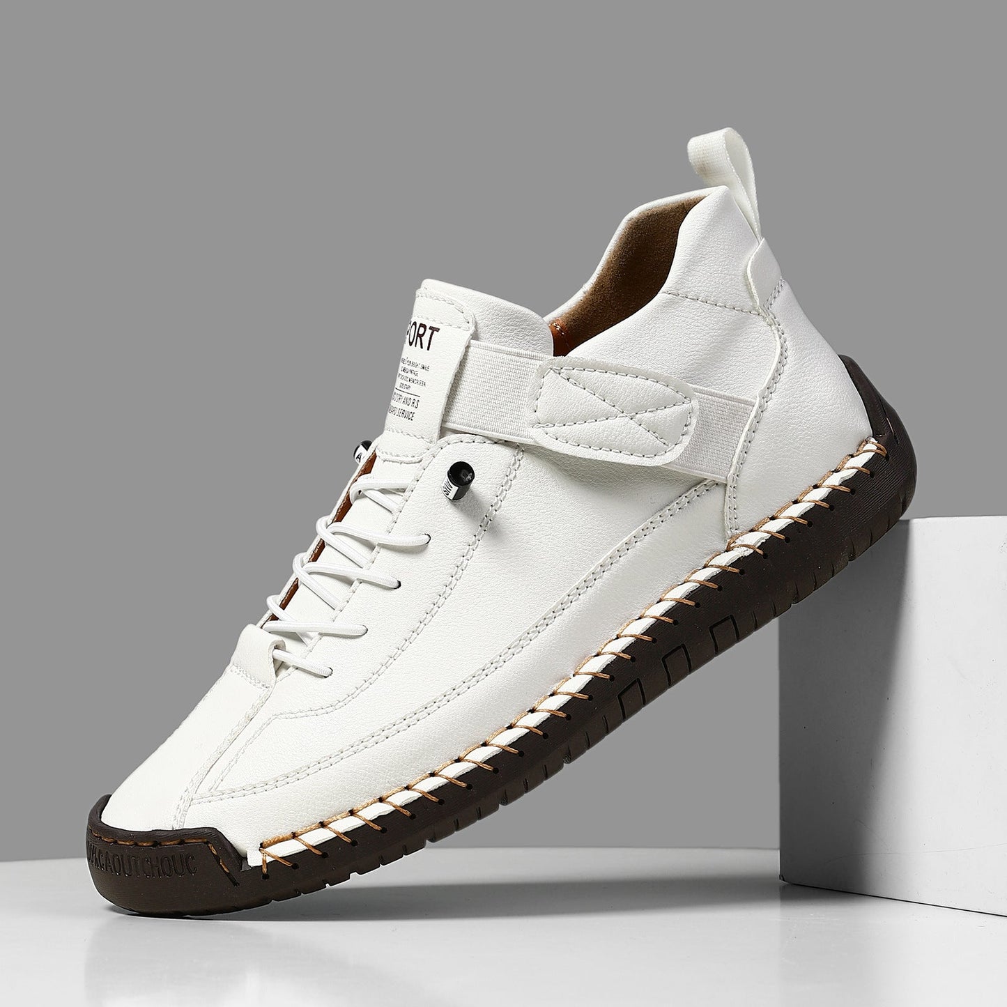Oline | Dame sneakers med snorelukning og platformsål