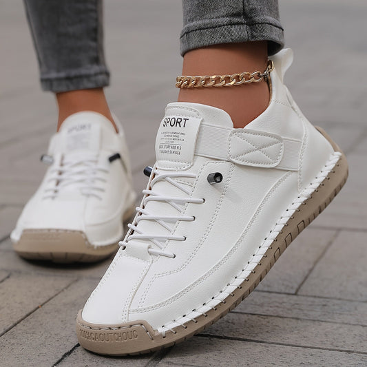 Oline | Dame sneakers med snorelukning og platformsål