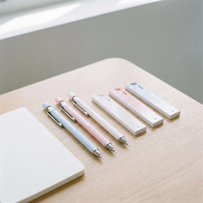 Timo | Mechanisches Bleistiftset mit Pastellblumenmuster