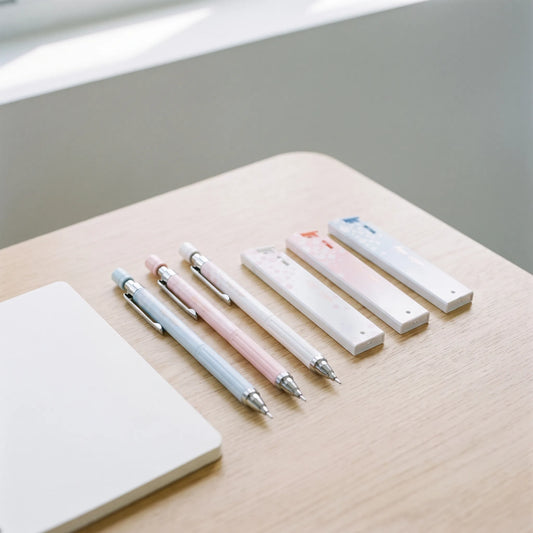 Timo | Mechanisches Bleistiftset mit Pastellblumenmuster
