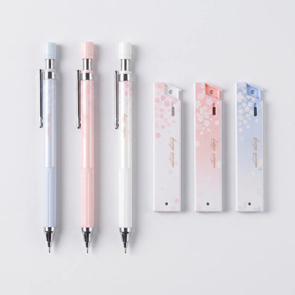 Timo | Mechanisches Bleistiftset mit Pastellblumenmuster