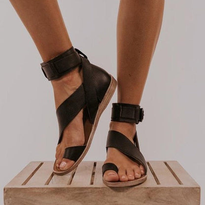 Smilla | Sandaler med krydsrem og tåring