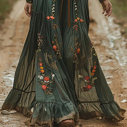 Astrid Sofie | Romantisk boho-maxi-kjole