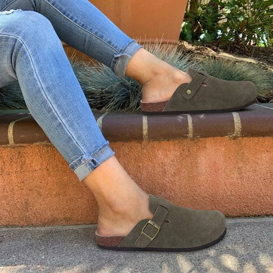 Saria | Slip-On Komfortsandaler til Kvinder | Spænde