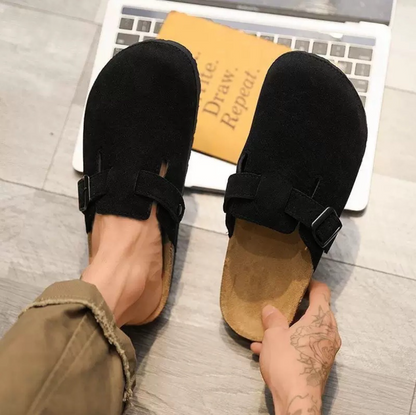 Saria | Slip-On Komfortsandaler til Kvinder | Spænde