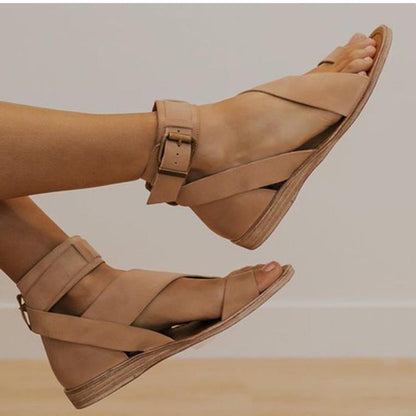 Smilla | Sandaler med krydsrem og tåring